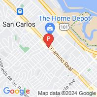 View Map of 1313 Laurel Street,San Carlos,CA,94070